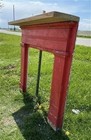 Antique Fireplace Surround  48 5x48  Architectural Salvage Rustic Mantel  A121