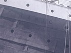 Rms Titanic Bow Name Plate  Reprint  A Nice Shot Of A Rare Image 