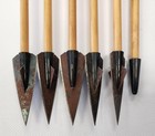 6 - Vintage Wood Arrows W broadheads  Arrow Of Light  Decoration  Crafts