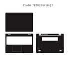 Laptop Sticker Protector Carbon Fiber Skin Cover For Dell Pro 16 Pc16255 16inch