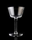 Vintage Liquor Cocktail Glasses Set Of 7 Clear Plain Stemware