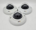  lot Of 3  Axis M3045-v Network Hdtv 1080p Ip Mini Dome Security Camera s Tested