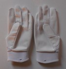 Nike Hyperdiamond Edge Batting Gloves White pure Platinum iridescent Youth Large