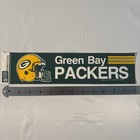 Vintage 1980s Green Bay Packers Bumper Sticker 12    Nfl Football Wisconsin Unused