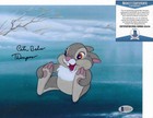 Peter Behn Bambi Thumper Signed 8x10 Photo Autographed Bas Coa 134