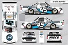 Brett Moffitt Autographed 2021 Circlebdiecast   Daytona 1 24 Nascar Diecast