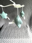 Graco Simple Sway Baby Swing  ivy  Replacement Mobile Toy Bar     Green-teal Stars