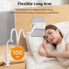 Tablet Stand Holder Flexible Long Arm Clamp For Bed Desk Phone Ipad 4 7-11 Inch