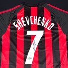 Andriy Shevchenko Signed Arsenal Authentic Adidas Soccer Jersey Bas Beckett Auto