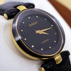 Rado Florence Quartz Watch Gold Original Strap 3517 Wrist 17 2cm 6 8in Nb na