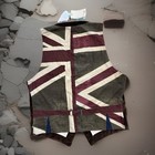 Paul Smith Men s Vintage Velvet Vest Size L Flag Pattern