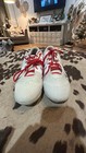 Nike Hyperdiamond 4 Pro Metal Softball Cleats Red white Sz 9 5