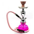Hookah 1 Hose Smoking Nargila Glass Water Pipe Complete Personal Narghila Set