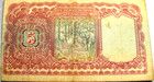 1938 nd  Burma British Military Note 5 Rupee Vf xf S536