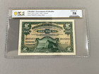 Gibraltar 1 Pound P-15b 1949  Pcgs 58