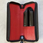 Montblanc Boheme Rouge Leather Case Black  Red Rare