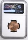 Mauritius 2 Cents 1963 Ngc Ms 65 Rd