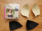 Dritz Soft Molded Sew In Shaping Bra Cups B c 1 Pair Washable - New Open Box