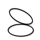 8 6 Inch Small Flat Drive Replacement Belt For Panasonic Rx-5025 Repair Belt