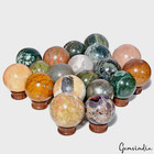 2 9 Kg 19 Pcs Natural Multi Color Huge Gems Sphere Crystal Mineral Healing