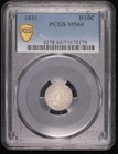 1831 P Capped Bust Half Dimes Pcgs Ms-64