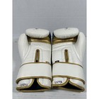 Rdx F7 Ego Boxing Gloves 10oz White Gold Muay Thai Mma Training Sparring Bgrf7gl