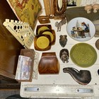 8 8 Lb Vtg-now Men Wood Metal Rockwell Collectibles Funky Unique Junk Drawer Lot