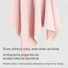 Antibacterial Waffle Wide-tail Hair Drying Turban  Quick-dry Absorbent For Women