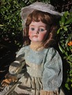 Antique Bisque Doll Simon   Halbig 1079 Dep  for France  23  German Composition