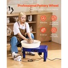 Uimoso 14-inch Pottery Wheel Machine  60-300 Rpm Craft Tool For Diy Projects