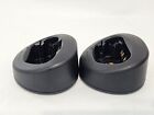 Lot Of 2 Motorola Radio Battery Charger Xts2500 Xts2250 Xts3000 Xts5000 Ntn8831a