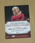 2024 Rittenhouse Game Thrones House Dragon Relic Costume Rhaenyra Targaryen Rc49