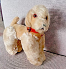 Steiff Snobby White  Poodle Dog 8    Jointed Vintage Mohair Toy