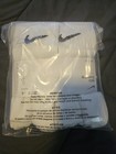 Nike Dri Fit Dry Cushioned Cotton Crew Socks 6 Pairs Large White Mens 8-12