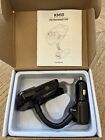Nulaxy Km18 Wireless Car Bluetooth Fm Transmitter Radio Adapter Car Kit Open Box