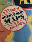 1942 Rand Mcnally Reliable World Atlas Full Color 40 Pages