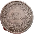 1875 Queen Victoria  925 Silver Shilling  Die  53