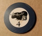 Montmartre -vintage Casino Chip Caribbean Crest   Seal  See Pics 