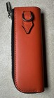 Montblanc Heritage Rouge Et Noir Baby 1-pen Pouch Orange Leather Case Mb129838