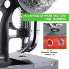 Heavy Duty Hand Press Eyelet Grommet Machine Punch Tool Kit 3 8  2000 Grommets