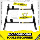 Adjustable H-shaped Target Stand Base For Paper Silhouette Shooting 2-pack