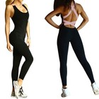 Women s Sports Yoga Workout Gym Fitness Jumpsuit