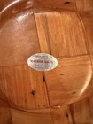 Woven Wood Wicker Ease Like Boho Decor Plates bowls set Of 2