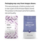 Amazon Basics Epsom Salt Soaking Aid  Lavender Scented  48 Ounce  pack Of 1  