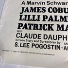 Vintage 1969 Hard Contract Movie Poster Original 27 X 41 Paper Theatre Cinema