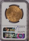 1876-s Gold Liberty Head  20 Ngc Ms62   Choice Uncirculated  Type 2 Double Eagle
