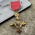 Original Post Wwii British Civil Obe Order Of The British Empire Cased Medal