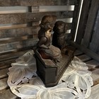 Antique Speaking Dog Cast Iron Mechanical Toy Bank 1885 Stevens Hardware Co 