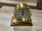 Chelsea Quartz Solid Brass 4    Dial Desk Clock Working - Hp Honor Contribution