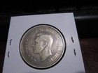 1937 - Canada Silver Half Dollar - Canadian 50 Cent Coin